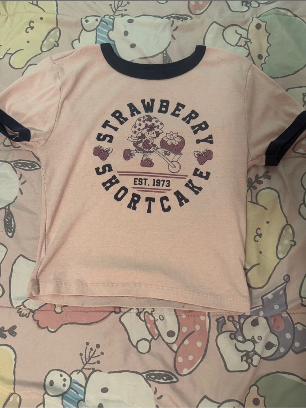 Strawberry Shortcake Crop Top